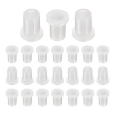 24pcs Flanged Sleeve Bearings ID 5mm x OD 7.1mm x Length 11.5mm White