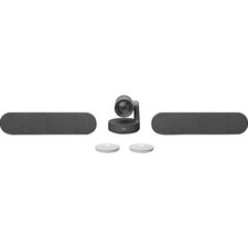 Logitech VC Rally Plus 4K UHD Conference Camera System with White Mic Pods - 960