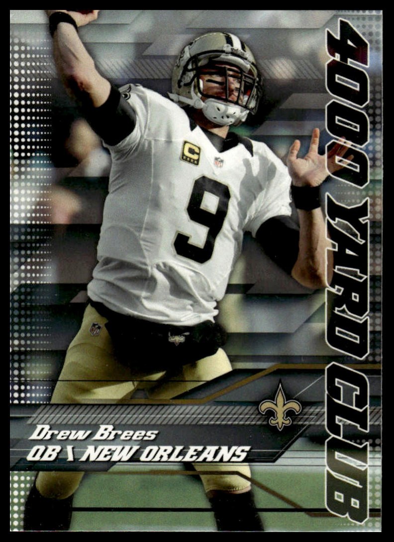 2014 Topps Drew Brees #6 4000 Yard Club 🔥 New Orleans Saints
