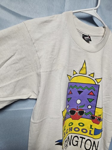 Vintage Cool School Curington T-Shirt (14-16) - Picture 2 of 12