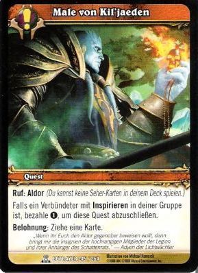 WoW - 4x Male von Kil'jaeden - Diener des Verräters