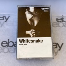Whitesnake "Slide it in" Cassette Tape Hard Rock 80s Tested