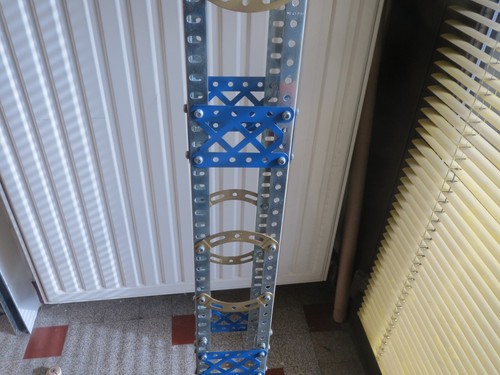 BBBBB GRUE MECCANO ANCIEN HAUTEUR 1,20 M 120 CM - Photo 6/8