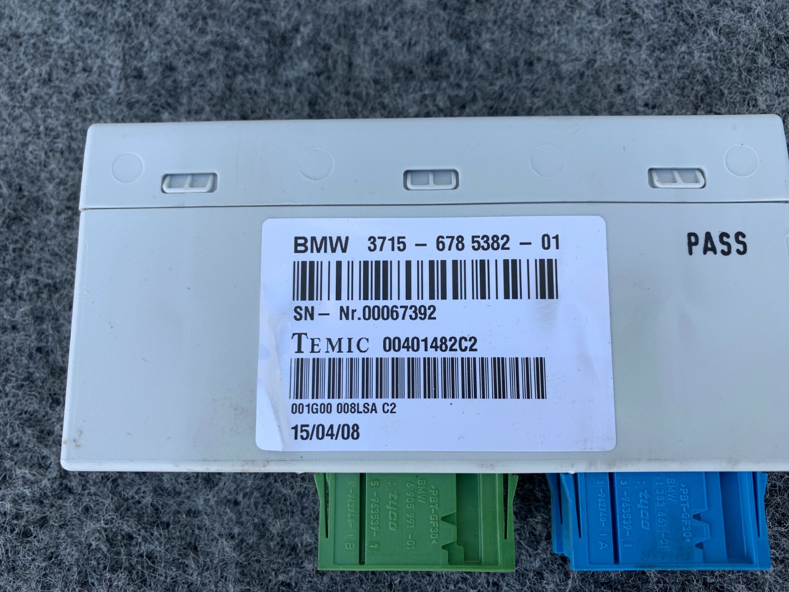 BMW E70 X5 (0710) AIR SUSPENSION CONTROL MODULE OEM 6785382 eBay