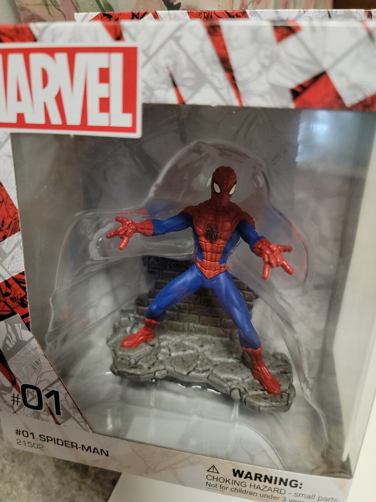 SPIDER-MAN Schleich posed Figure #01 Toysrus exclusive