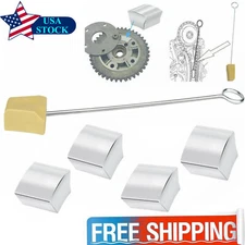 For Ford 5.4L 4.6L Cam Phaser Lock Out Repair Kit + Timing Chain Wedge Tool Set