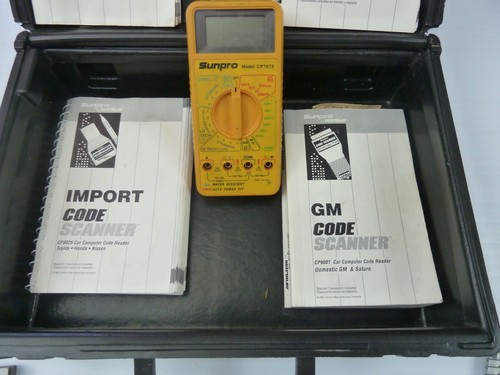 Actron Sunpro Scanner Kit in case. - Picture 6 of 8