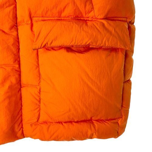 KITH Wrinkle Nylon Midi Vest　L L KITH Wrinkle Nylon Midi Vest orange
