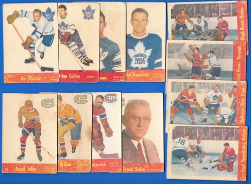 1955-56 PARKHURST 55-56 PARKIES NHL HOCKEY CARD 1-79 SEE LIST