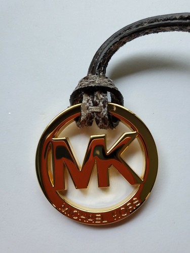 michael kors gold hang tag