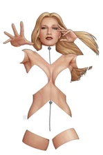 IMMORTAL X-MEN 11 EMMA FROST NEGATIVE VARIANT NM JOHN TYLER CHRISTOPHER 2023