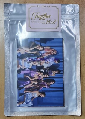 TWICE 7TH ANNIVERSARY Together 1&2 POP-UP STORE MD GOODS