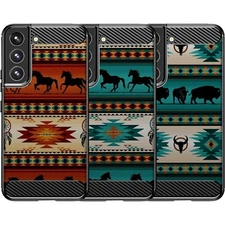 For Samsung Galaxy S25/S21/S22/S23/S24 Ultra Western Flexible TPU Case