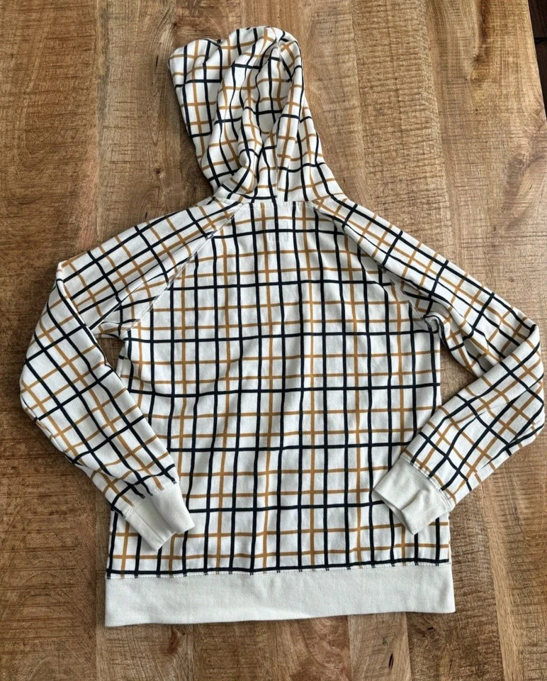 Suéter Pullover Para Mujer Element A Cuadros Amarillo Tostado Negro Mediano *Mancha Foto 2 de 4