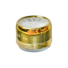 Dual Thread Aerator Size: 15/16 x 55/64 - 27T Polish Brass Color Lead Free