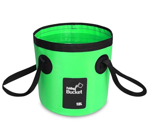 Collapsible Bucket Water Container Portable Folding Camp Wash Basin for - Picture 2 of 6