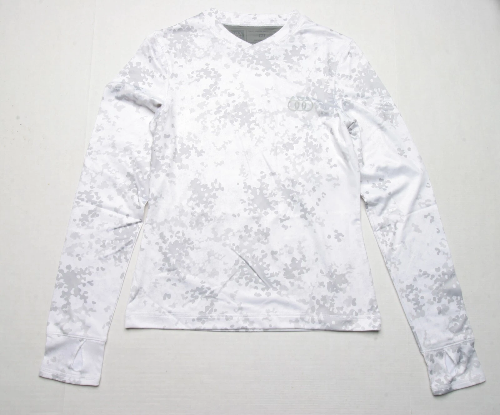 686 Women Therma Base Layer Top Shirt (M) White Desert Camo L4WLAY15B-WHT