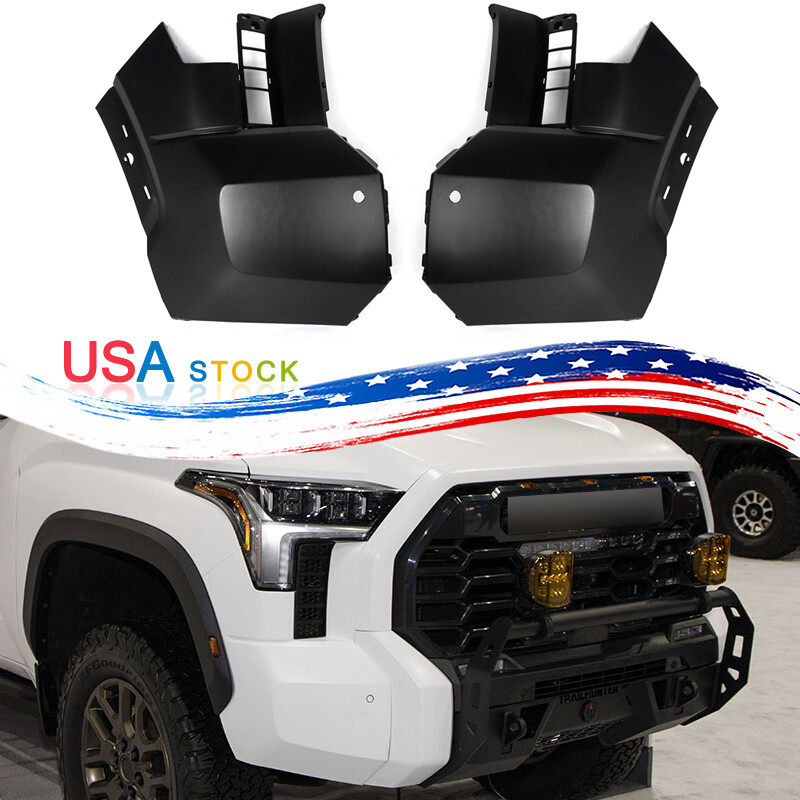 Front Bumper End Panel Cover W/ Sensor Hole For 2022 2023 2024