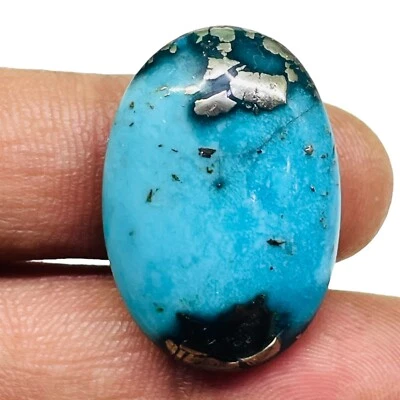 44.20 Cts Natürlich Türkis 27.5x18.5m Oval Top Qualität Lose Unbehandelt - Bild 1 von 4