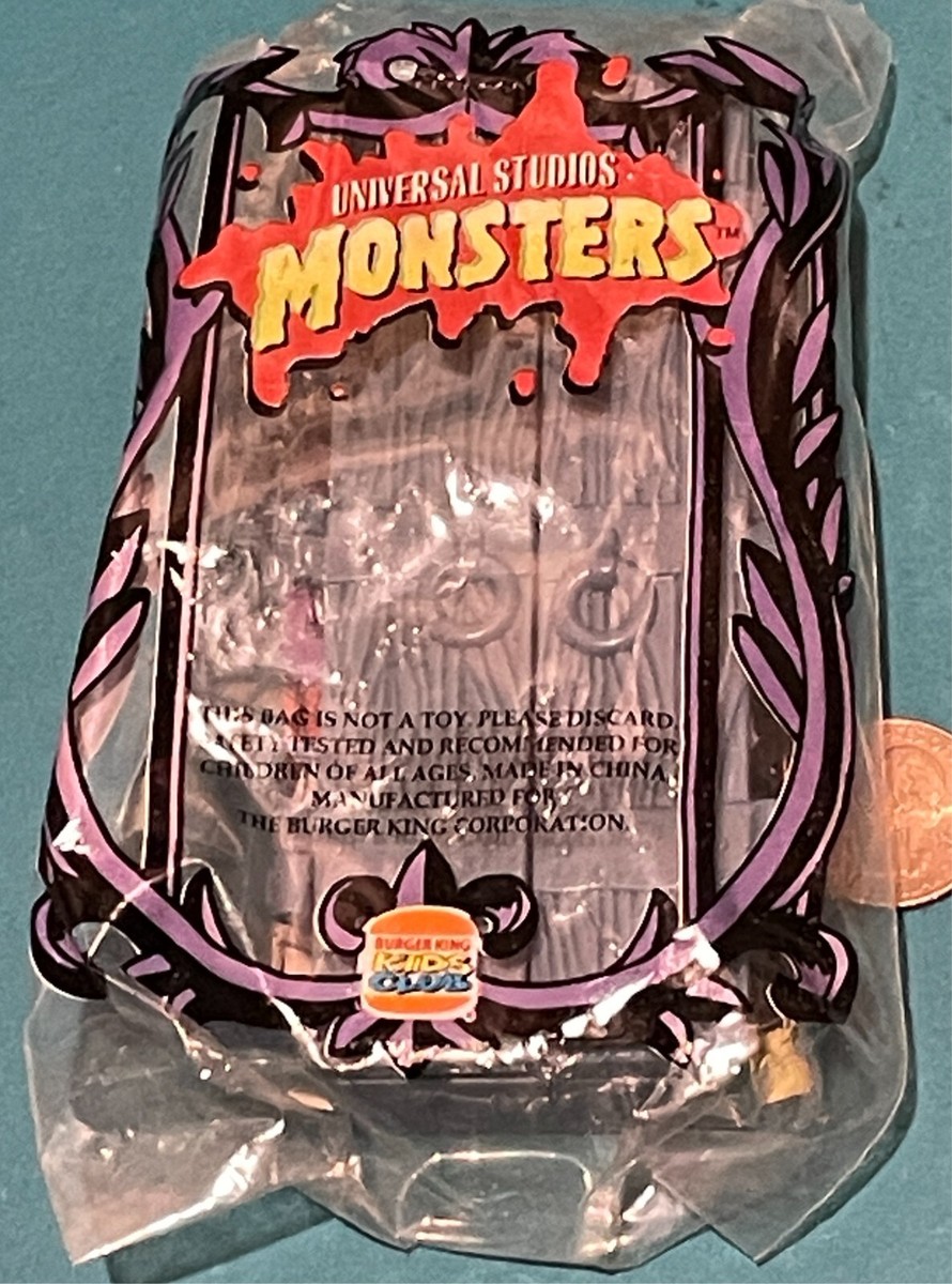 1997年ユニバーサル・モンスターズ バーガーキング4点コンプリート