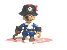 KEENWAY Pirate Island Action Figure Captain Dead Hook Torturer of the Black Seas