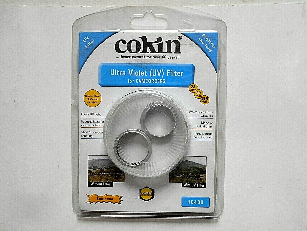 Cokin Ultra Violet (UV) Filter for Camcorders 28mm, 30mm,