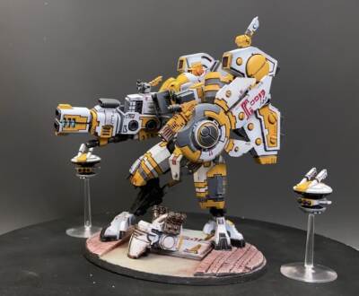 WARHAMMER 40K TAU Empire XV104 Riptide Battlesuit EUR 48,32 - FR