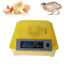 YZ-48 48 Eggs Fully Automatic Poultry Hatcher Digital Incubator 110V 80W