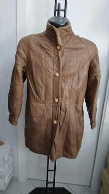 Pre-Owned Arpel Women's Dark Brown Shearling Size 44 MGS077LZ