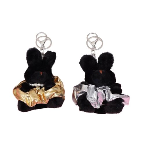Bunnys Bag Keychain Plush Keys Chain Backpack Pendant for Birthday Party - Photo 1/10