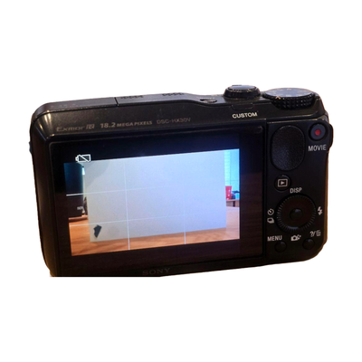 Sony Cyber-shot DSC-HX30V 18.2MP Digital Camera - Black for sale 