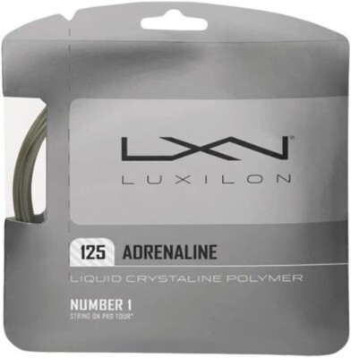 Luxilon Adrenaline 125 Tennisschläger Saite - 17 1,25 mm - 12,2 m Set