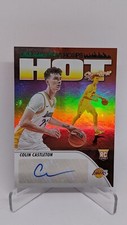 Colin Castleton 2023-24 Panini NBA Hoops HOT Signatures Green Auto Rookie RC
