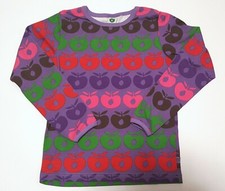 Smafolk Langarm-Shirt " Äpfel " in verschiedenen Größen   ***NEU***