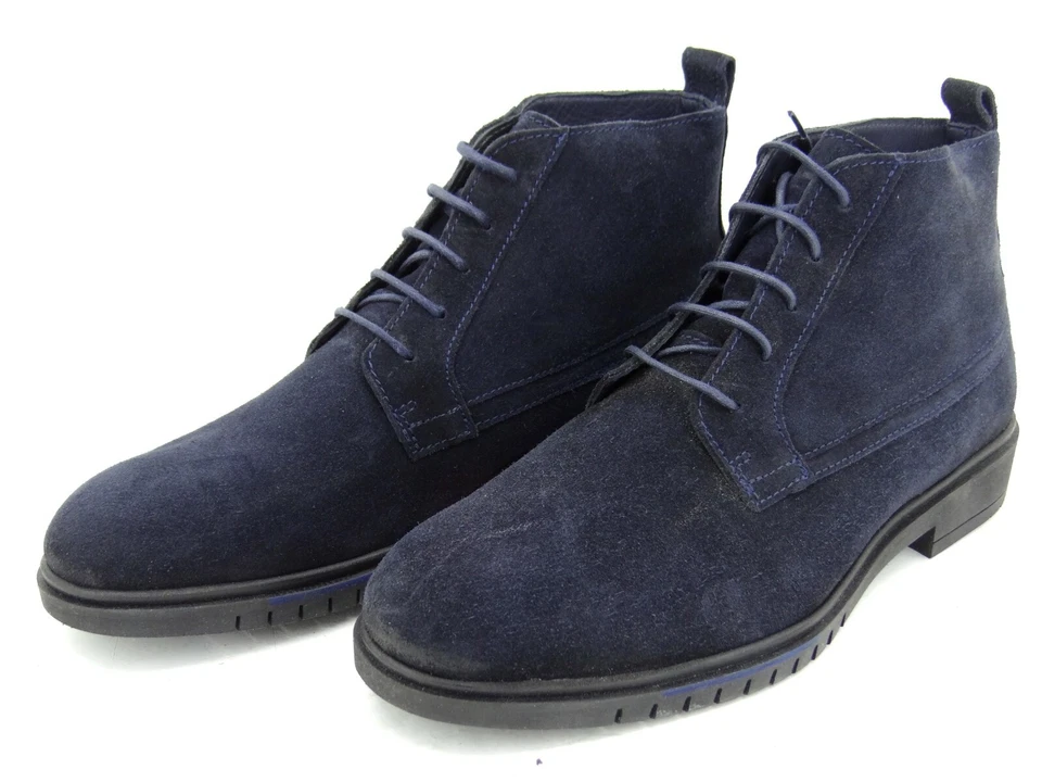 Bottines Tommy Hilfiger Pour Hommes Chaussures Bottes Taille 43 Comme Neuf - Photo 3/4