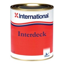 International Interdeck non-slip deck paint 750ml narrowboat yacht rib boats 