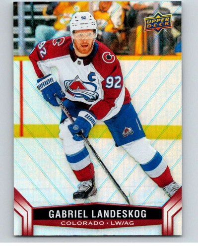 2023-24 Upper Deck Tim Hortons #92 Gabriel Landeskog NHL Avalanche - 第 1/3 張圖片