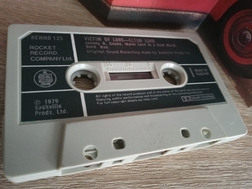 elton john victim of love Tape - Picture 2 of 5