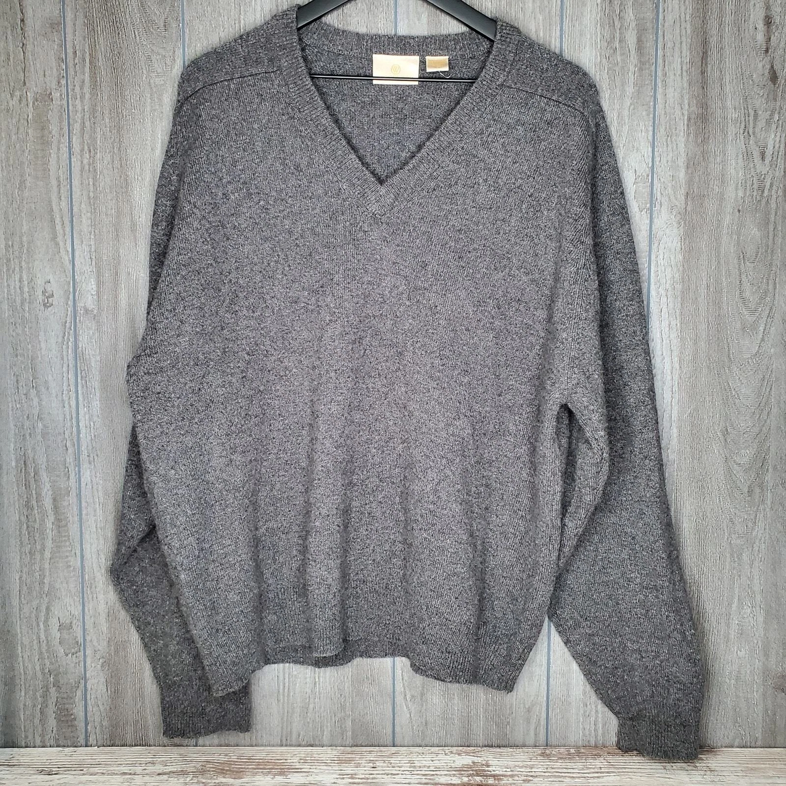 Woodward Cashmere Knit Sweater L