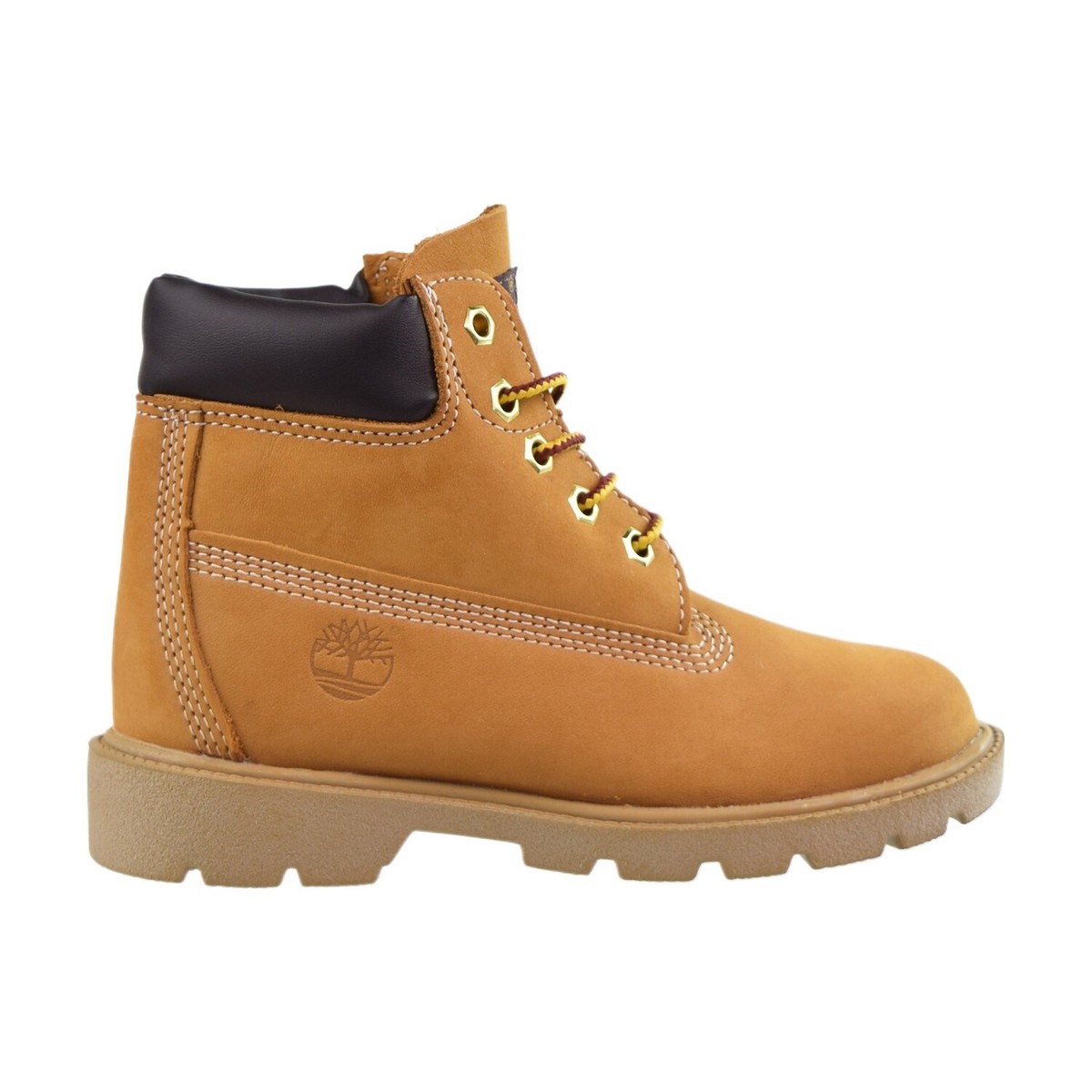 Timberland 6 Inch Premium Waterproof Little Kids' Boots Wheat