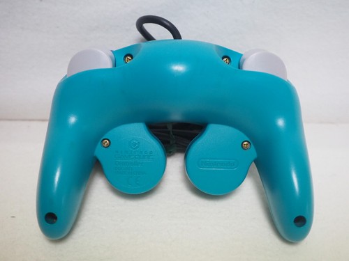 Mando Oficial Nintendo GameCube DOL-003 Azul Esmeralda Japón Usado - Imagen 2 de 3