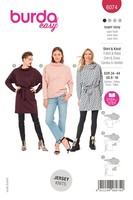 Burda 6074 Kleid & T Shirt Damen NäHmuster GrößEn 8 - 18 KöNnen: Super Einfach