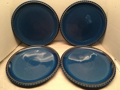 denby blue stoneware dinnerware