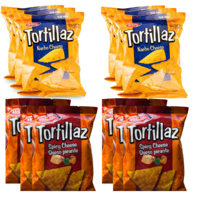 Holiday Tortillaz Spicy & Regular Nacho Cheese (12er Pack) - Tarife werden be...