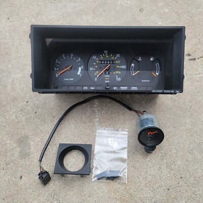 VOLVO  ボルボ240 時計 1986-1991 Volvo 240 GL 242 244 245 Instrument Cluster Clock