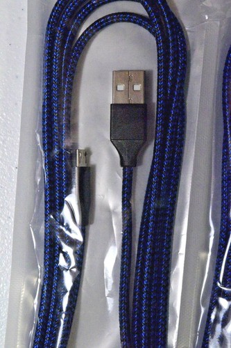 3 Pack MICRO USB BRAIDED 6 FT Fast Charger Data Sync Cable Cord - NEW - Picture 2 of 2