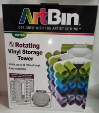 ArtBin Rotating Vinyl Storage Tower-Holds 36 -6867AG