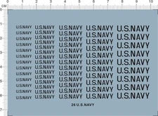 Detail Up Different Scale MARCOR US Navy Marine Corps Characters Model kit Decal