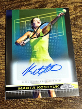 Marta Kostyuk #CA-MKK Prices | 2025 Topps Chrome Autograph