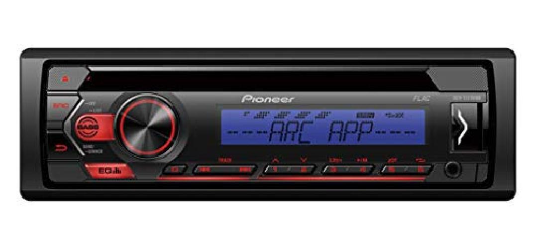 Pioneer Autoradio DEH-S120UBB Illuminazione Blu, USB, AUX in, RDS